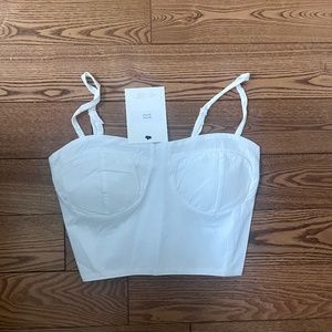 NWT Oak and Fort Bustier Top